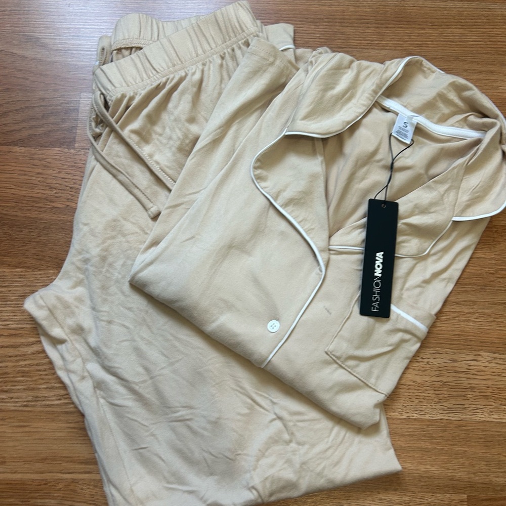 Fashion Nova Tan Casual Pants
